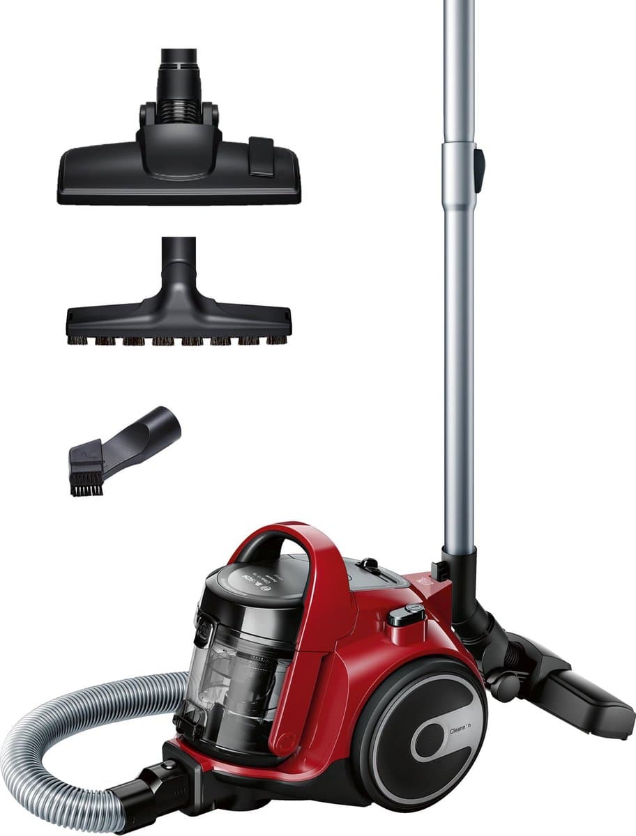 Bosch BGC05AAA2 Serie 2 - Stofzuiger zonder zak - Rood — afbeelding 1
