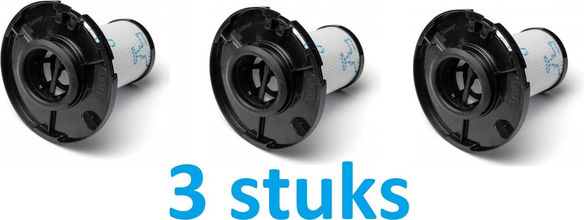 3 x filter voor Tefal / Rowenta X-Force Flex - ZR009007 - 11.60 tot 15.60 - Vervanging van hoge kwaliteit — afbeelding 1