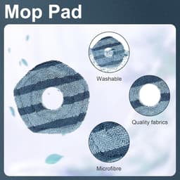 Set van 18 accessoires geschikt voor de Eufy X10 Pro Omni robotstofzuiger: inclusief 1 rolborstel, 2 filters, 6 dweilpads, 4 zijborstels, 4 stofzakken en 1 reinigingsborstel voor optimale reinigingsprestaties. — thumbnail 2