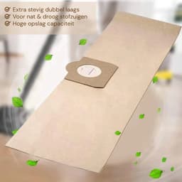 15x Karcher Stofzuigerzakken geschikt voor Kärcher WD3 / MV 3 / A 22 / A 25 / A26 / SE 4001 / 6.959-130.0 Stofzakken stofzuiger zak — thumbnail 2