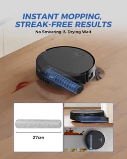 T90 PRO Omni-accessoires voor ECOVACS DEEBOT T90 PRO Omni/T90 Omni/X12 PRO Omni robotstofzuiger, set met 21 reserveonderdelen voor ECOVACS T90 PRO Omni: hoofdborstel, 2 dweilrollen, 6 — thumbnail 4