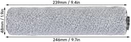H11 Stofzuiger Roller Borstel - Vervangingsborstel - Eenvoudige installatie - Hoofdborstel - Geschikt voor H11 - ABS materiaal — thumbnail 3