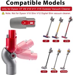 Dailygoods - Dailygoody - Quick Release Top Adapter - Stofzuiger accessoires - Voor Dyson V7 V8 V10 V11 V15 - Universele pasvorm - Geschikt voor bekleding en krapp — thumbnail 2