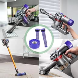 Accessoires voor de draadloze handstofzuigers Geschikt voor Dyson V7 en V8: Filters (2 voorfilters + 2 nafilters + 1 reinigingsborstel) — thumbnail 5