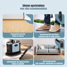 REN® Tapijtreiniger machine - Tapijtreiniger - Tapijtreiniger apparaat - Zwart - ‎32cm x 19cm x 32cm — thumbnail 3