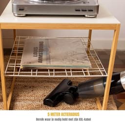 Aurixi® Steelstofzuiger met snoer - Steelstofzuiger - Stofzuiger - Zwart - ‎13cm x 25cm x 113cm — thumbnail 3