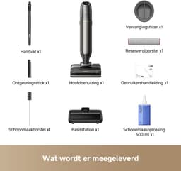 MOVA M50 Ultra - Wet & Dry - 800 ml - Zwart — thumbnail 5