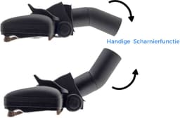 Kleanburg® - Universele Combizuigmond – 35 mm - 32 mm - Reduceerring– Extra zachte borstels - 1 stuk geschikt o.a. voor Miele - Bosch - AEG - Philips - Inventum - Numatic - Henry - Hetty - Nilfisk en vele anderen. — thumbnail 2