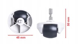 Voorwiel voor Roborock S5 S6 S5 Max S6 MaxV S6 Pure E4 E5 — thumbnail 3