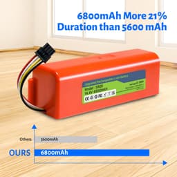 6800mAh Vervangende Batterij voor Mi Robot Stofzuiger — thumbnail 2