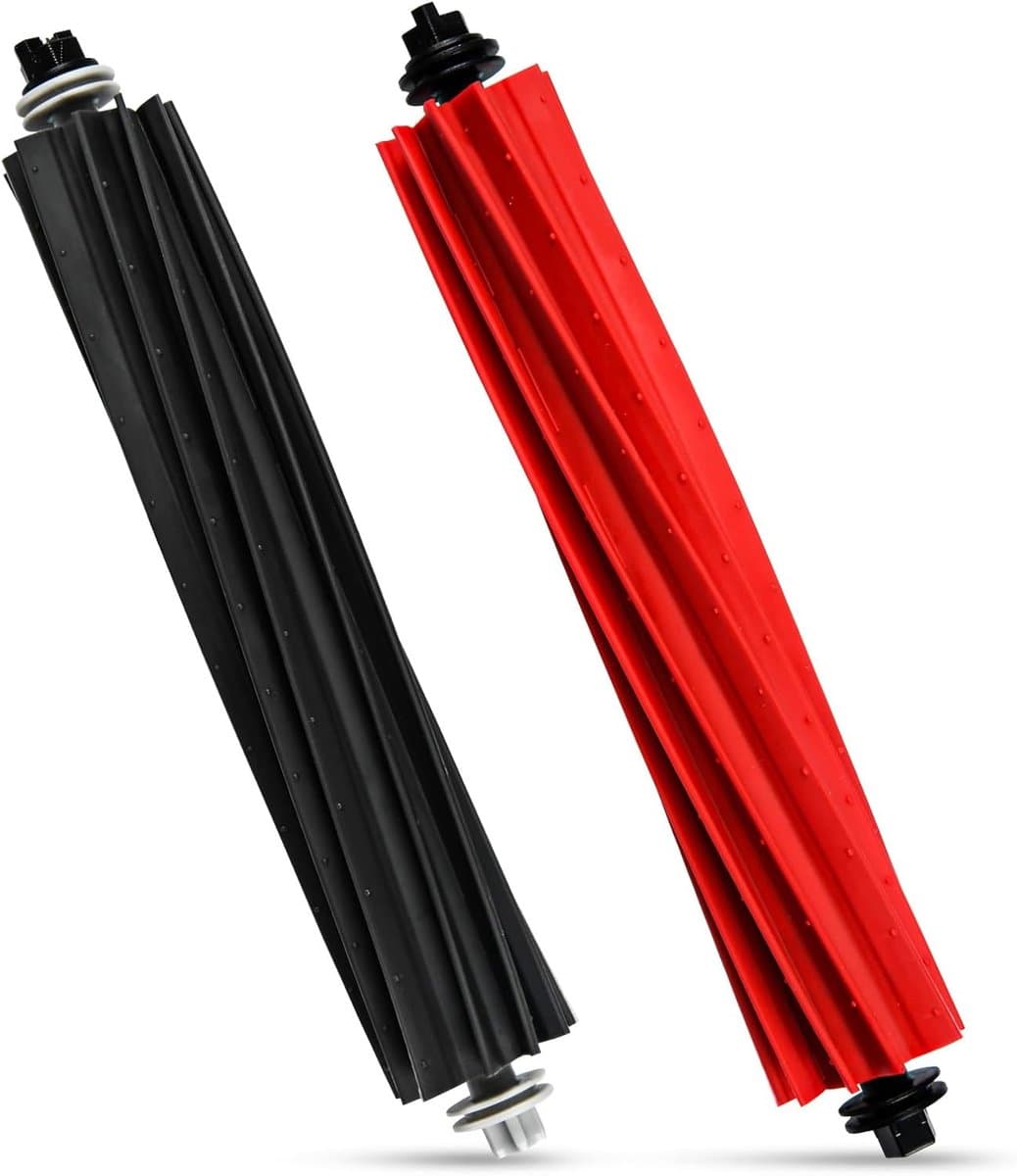 accessoires Geschikt voor Roborock S8/S8+/S8 Pro Ultra/Q8 Max/Q5 Pro robotstofzuiger, scheidbare rubberen duo-roller-borstel voor Roborock originele hoofdborstel, accessoires (2 stuks) — afbeelding 1