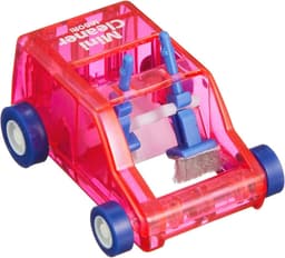 Mini Desktop Cleaner en Dust Sweep - Blauw Transparant — thumbnail 2