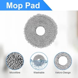 Cosensi - Accessoireset voor robotstofzuigers: 1 hoofdrolborstel, 4 hepa-filters, 4 dweilpads, 6 zijborstels, 4 stofzakken, 1 borstel — thumbnail 3