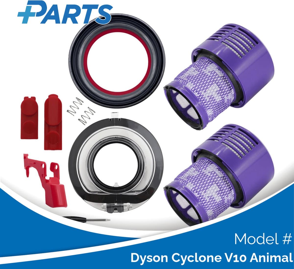Dyson Cyclone V10 Animal Onderhoudsset (Plus.Parts® alternatief voor 969082-01) — afbeelding 1