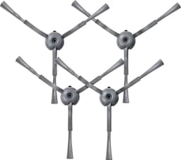 4x Zijborstel set geschikt voor Eufy Clean G50 / G50 Hybrid / L50 / L50 SES / L60 / L60 Hybrid — thumbnail 1