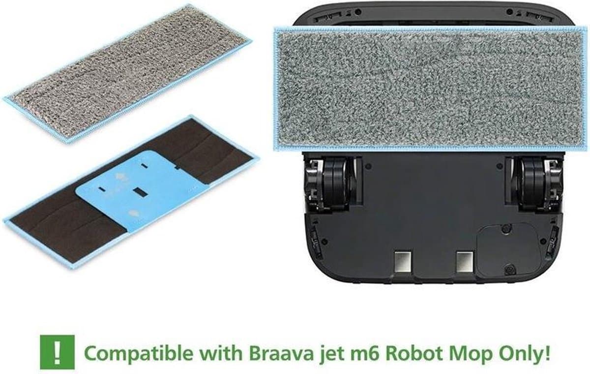 2-pack Irobot Braava M6 - Pads / Pad voor nat dweilen — afbeelding 1