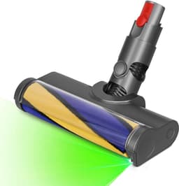 Geschikt voor Toepasbare LED-zachte stofzuigerborstel compatibel met Dyson V12 Detect Slim, ideaal voor het werken op hardhouten vloeren — thumbnail 1