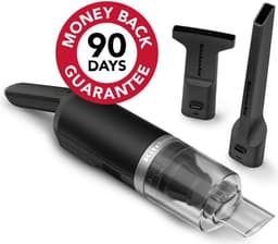 Draadloze handstofzuiger - KitchenAid Go - Vaatwasserbestendige stofbak - 2-in-1 opzetstuk voor moeilijk bereikbare plaatsen - zonder batterij - Matt Zwart — thumbnail 4