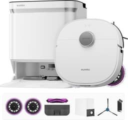 Eureka J15 Pro Ultra robotstofzuiger met dweilfunctie, 16200 Pa, anti-wraptchnologie, vloeistofdetectie & borstelheffing, 75 °C heetwaterreiniging, zelfreinigend — thumbnail 1