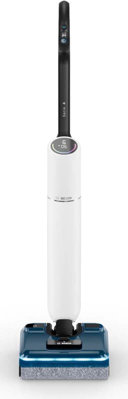 Bosch Serie 4 BHF41WM steelstofzuiger & elektrische bezem Verticale stofzuiger Batterij Droog en nat Zakloos Zwart, Blauw, Wit 4 Ah — thumbnail 3