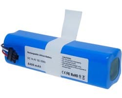 Stofzuigeraccu - 14,4 V - 6400 mAh - Li-Ion