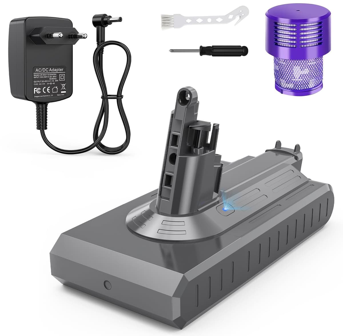 3900 mAh V11 Accu voor Dyson Draadloze Stofzuiger — afbeelding 1