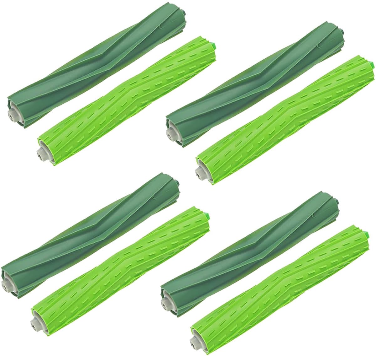 Set van 4 Vervangende Rubber Borstels voor Stofzuiger — afbeelding 1