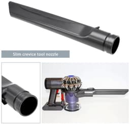 Spleet Tool Vervanging - Stofzuigeraccessoires - Compatibel met Dyson DC45/DC46/DC58/V6 - Ultradun Ontwerp - Kunststof - Grijs - Stofzuigeraccessoire — thumbnail 3