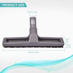 Flexibele vloerborstel van 30 cm (geschikt voor adapter)geschikt voor Dyson DC37, DC33C, V7, V8, V10 en V11 stofzuigers. — thumbnail 2
