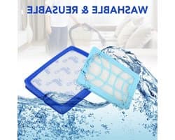 Set van 2 vervangende filters voor PowerPro Expert stofzuiger | Geschikt voor FC9729/09, FC9741/09, FC9742/09, FC9743/09, FC9744/09, FC9745/09, FC9746/09 | Stofzuigeraccessoires, HEPA-filters, Vervangingsonderdelen