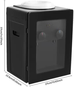Elektrische Warm- En Koudwaterdispenser - 550 W Vermogen - 3,5 Liter Inhoud - Roestvrijstalen Verwarmingsvoering - Voor Kantoor En Thuis — thumbnail 2