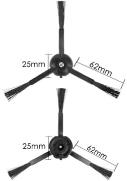 Zijborstels voor Roborock Q5 Max+, S8 MaxV Ultra, Q5 Pro, Q8 Max+, Q Revo, Qrevo Pro, Qrevo S, Qrevo Slim, Qrevo Master, S8 Pro Ultra, S7 MaxV Ultra, Q7 Max, Q7 Max+, Q5 Pro+, S7 & E-serie — thumbnail 3