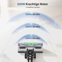 Avalue 3-in-1 Stelstofzuiger Draadloos – 300W – 32000Pa Zuigkracht – 60 Minuten – 4 Opzetstukken – Zonder Zak – Voor Thuis en Auto — thumbnail 3