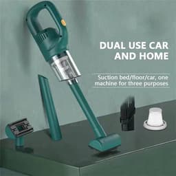 Draadloze Handstofzuiger - Kruimelzuiger Auto - Snel Schoonmaken - Stil Werken - 500 ml - Zwart — thumbnail 3
