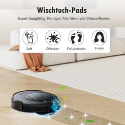 19 stuks accessoireset voor Eufy Omni C20 robotstofzuiger - 1 hoofdborstel, 4 stofzakken, 4 reinigingsdoeken, 4 HEPA-filters, 4 zijborstels, 1 reinigingsborstel, 1 schroevendraaier — thumbnail 2