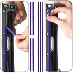 Dailygoody - Pluche Stroken - Vervangstukken - 9 Stuks - Zachte Pluche - Geschikt voor Dyson V6 V7 V8 V10 V12 V15 DC58 DC59 DC62 DC72 DC74 — thumbnail 5