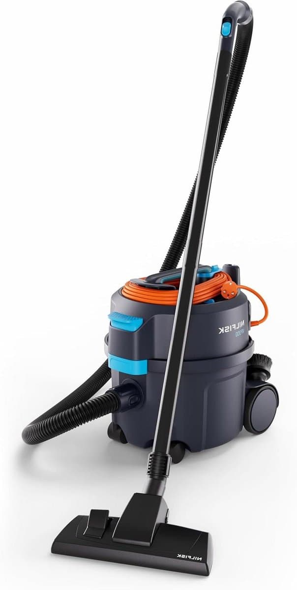 NILFISK Droogzuiger VP400 HEPA XEC EU – incl. filter en sproeiers (afmetingen 398 x 340 x 395 cm, kleur donkerblauw, filterzak volume 15 l, gewicht 5,5 kg) 107421169 — afbeelding 1
