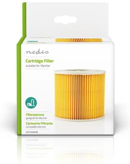 Nedis Stofzuiger Cartridge-Filter - Vervanging voor: Kärcher - A 2101 / A 2201 / WD 1 / WD 2 / WD 3 - Cartridgefilter — thumbnail 5
