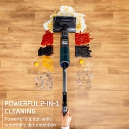 Rowenta X-Clean 7 GZ5735 - 2-in-1 Vloerreiniger - Stofzuiger & dweil in 1 - 45 min gebruikstijd - Zelfreiniging & droging, LED verlichting — thumbnail 3