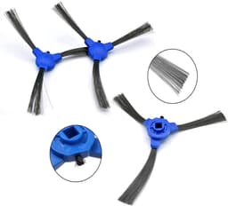 Accessoires Onderdelen - 9-Delig - Stofzuiger Onderdeel - Geschikt voor Eufy RoboVac 11S/15C/30C/25C/35C/15T Robotstofzuiger - Vervangende Onderdelen - Met 1 Hoofdborstel, 4 Zijborstels, 4 HEPA-Filters — thumbnail 4
