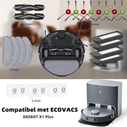 PromoHome 26-delige accessoireset Geschikt voor Ecovacs DEEBOT X1 Plus stofzuiger — thumbnail 4
