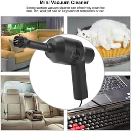 Draagbare Mini-stofzuiger voor Toetsenbord en Auto - Handheld USB Oplaadbare Stofzuiger — thumbnail 4