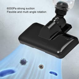 Draadloze Stick-stofzuiger met USB-opladen en 6000 Pa zuigkracht - Handheld en Lichtgewicht Vacuüm met Rotatie — thumbnail 3