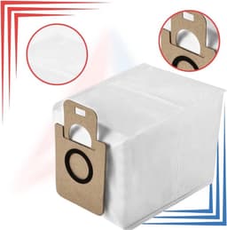 12 x Stofzakken Vervanging voor Dreame L20 Ultra/L10s Ultra/L10 Ultra - grote capaciteit - hoge kwaliteit - Dreame: Bot L20 Ultra Bot L30 Ultra Bot L10s Ultra Bot L10 Ultra Bot L10 Prime Xiaomi: Xiaomi Robot X10 Xiaomi Robot X10 Robot X20+ — thumbnail 3