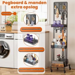 Stofzuigerstandaard - N-vormig - Met accessoirehouder — thumbnail 2