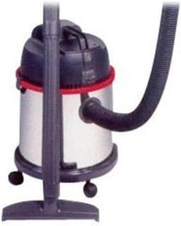 Stofzuiger INOX - Cilinderstofzuiger - Krachtig Schoonmaken - Dubbele Turbine - 20 Liter Tank - Zwart/Rood — thumbnail 1