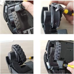 Rubberen Wielenset geschikt voor de iRobot Roomba 500, 600, 700, 800, 900, 'e', 'i', 'j' en 's' Serie — thumbnail 2