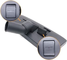 Allecto plus - Vloerborstel Tool 32mm Zwart - Geschikt voor Stofzuigers - Philips - Haier - Midea - Electrolux - Hond - Lake - Huisstofmijt - Huisdiervriendelijk — thumbnail 3