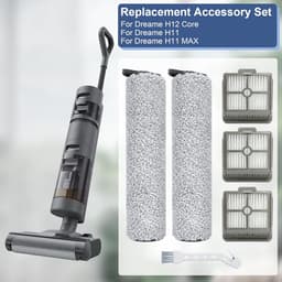 2 Rollenborstels + 3 Filters + 1 Reinigingsgereedschap Geschikt voor Dreame H12 Core/H11/H11 MAX Droge & Natte Stofzuigers — thumbnail 2