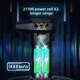 RFWR® Draadloze Elektrische Luchtstofzuiger 130.000 tpm – Multifuntionele Blower voor Schoonmaak en Droging — thumbnail 5
